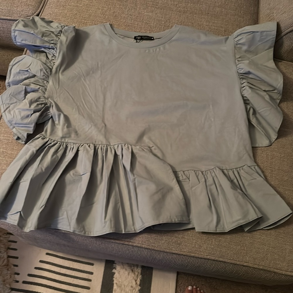 Light green blouse